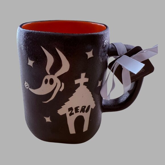 Rae Dunn Disney Nightmare Before Christmas Zero "Good Boy" Textured Mug - Picture 1 of 2